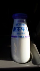 安達太良SAで購入した牛乳です。 美味しかったです。 福島の牛乳なので、測定してあると信頼していただきました。